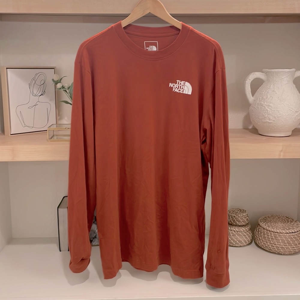 Mens North Face long sleeve T shirt